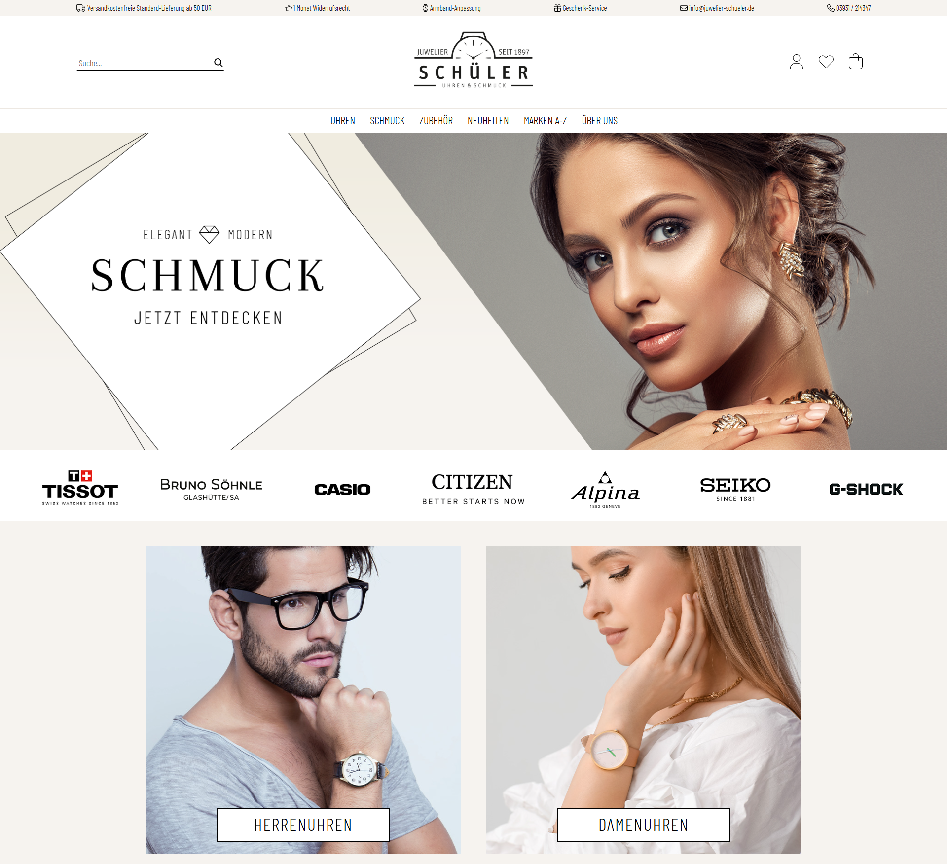 Screenshot: Juwelier Schüler